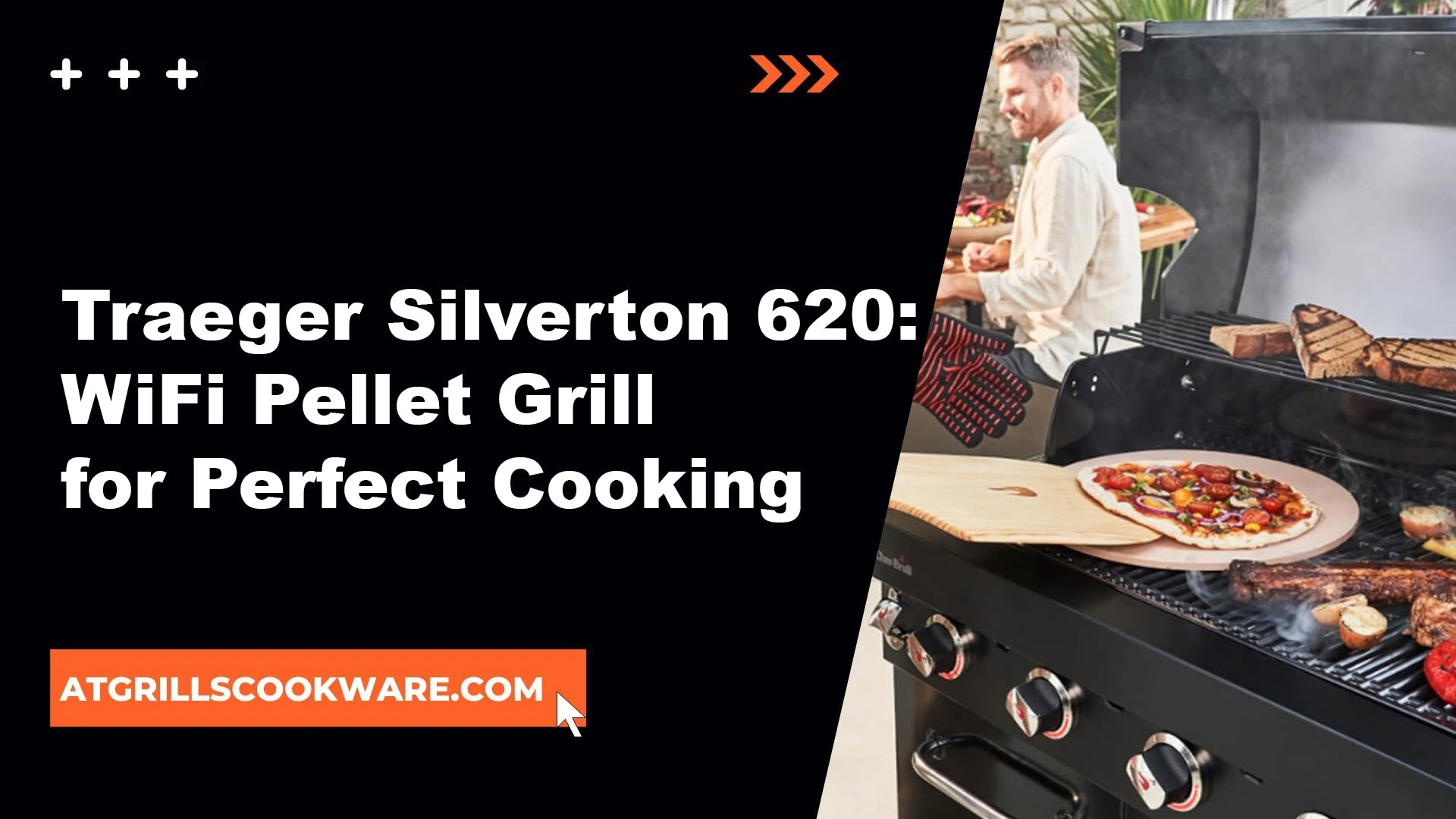 Traeger Silverton 620: WiFi Pellet Grill for Perfect Cooking - ATGRILLS