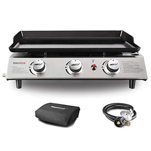 Royal Gourmet PD1300-N Parrilla portátil, color plateado